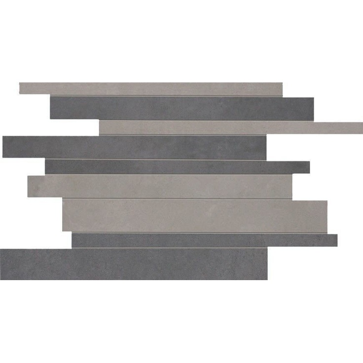 ABK Docks Mosaico Brick Grey Black Мозаика 30x40 см, Италия - фото 1 ABK Docks Mosaico Brick Grey Black Мозаика 30x40 см, Италия - фото 1