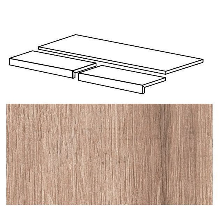 ABK Soleras Comp. Scalino Avana Rett. Ступень 35x80 см, Италия - фото 1