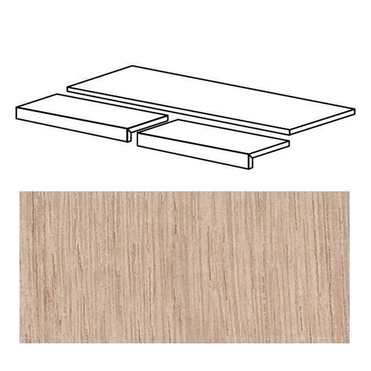 ABK Soleras Comp. Scalino Beige Rett. Ступень 35x80 см, Италия - фото 1