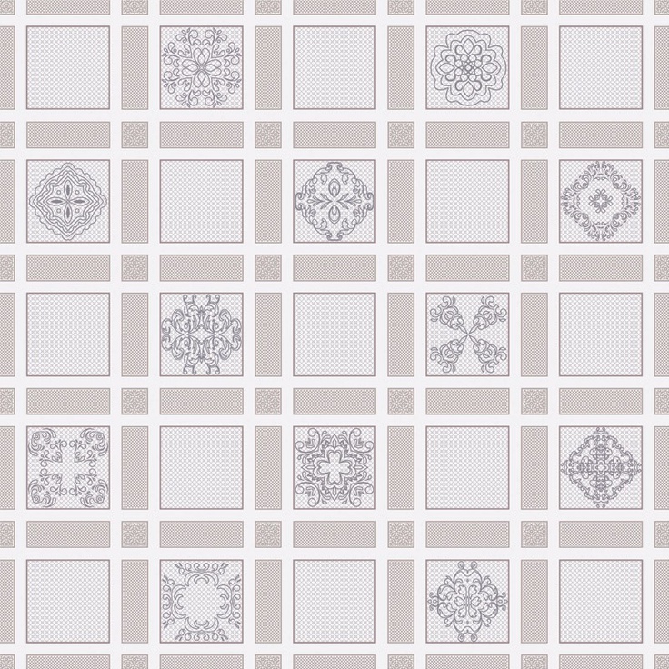 Absolut Keramika Buckingham Silver Напольная плитка 45x45 см, Испания, под мозаику - фото 1