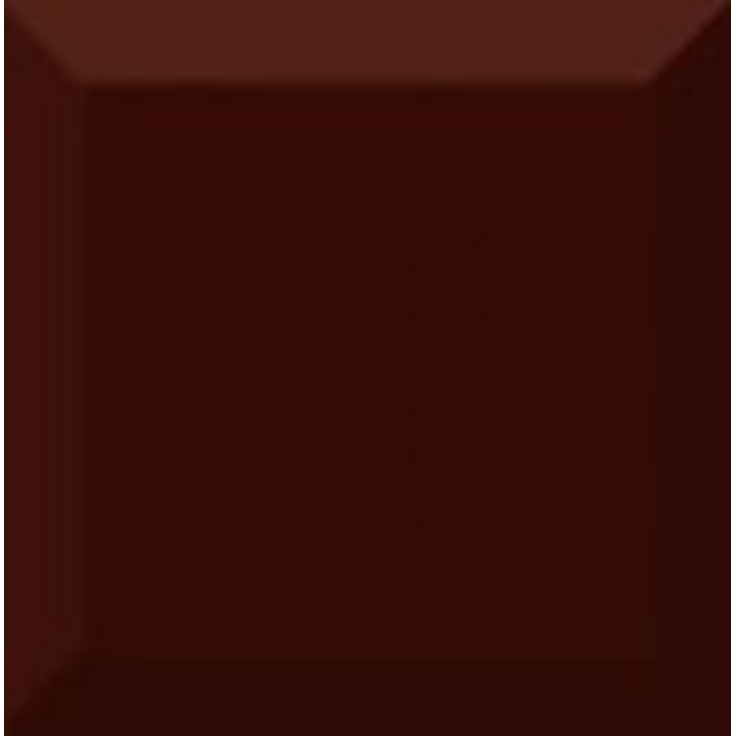 Absolut Keramika Brazil Biselado Brillo Marron Настенная плитка 10x10 см, Испания, под кирпич  - фото 1