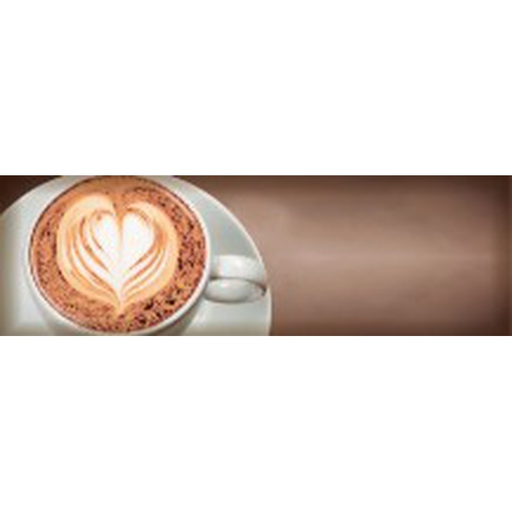 Absolut Keramika Gold Capuccino Coffee Capuccino Marron A Декор 10x30 см, Испания, под мозаику - фото 1
