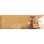 Absolut Keramika Gold Capuccino Decor Coffee Gold B Декор 10x30 см, Испания, под обои  - фото 1
