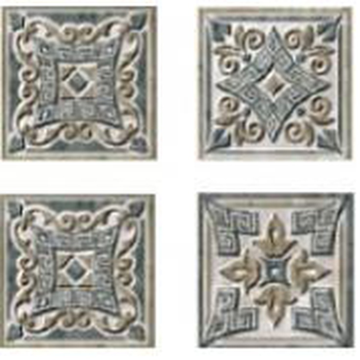 Absolut Keramika Legend Taco Vison-2 Вставка 6x6 см, Испания, под обои  - фото 1