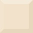 Absolut Keramika Monocolor Biselado Crema Brillo Настенная плитка 10x10 см, Испания, под камень  - фото 1