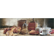 Absolut Keramika Monocolor Composicion Brasil 12пл Панно 20x60 см, Испания, под камень  - фото 1 - фото 1