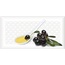 Absolut Keramika Monocolor Decor Olives 05 A Декор 10x20 см, Испания, под обои  - фото 1