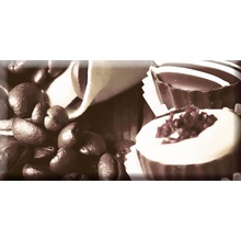 Absolut Keramika Monocolor Decor Chocolat Cake 01 Декор 10x20 см, Испания, под обои  - фото 1 - фото 1