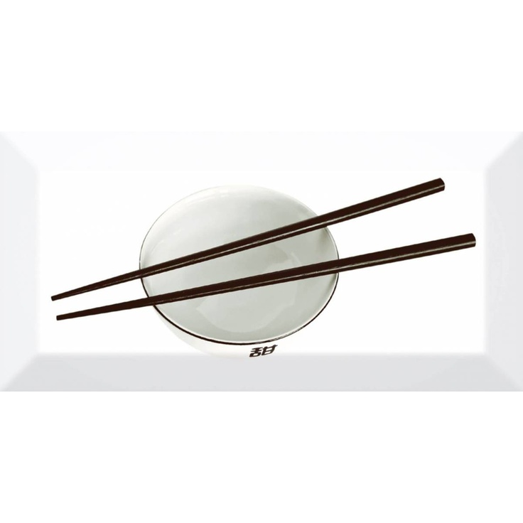 Absolut Keramika Monocolor Decor Japan Tea 03 A Декор 10x20 см, Испания, под обои  - фото 1