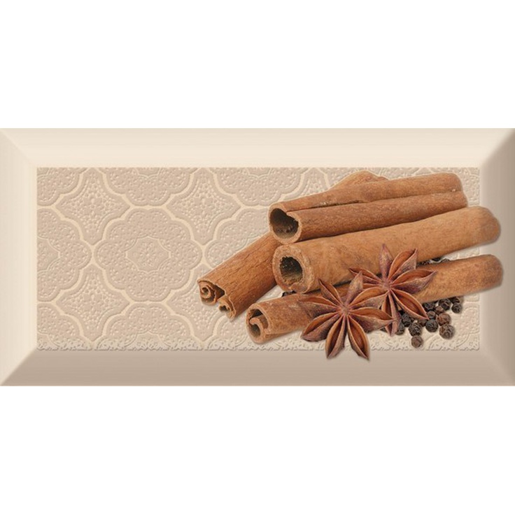 Absolut Keramika Monocolor Decor Spices 04 D Декор 10x20 см, Испания, под обои  - фото 1