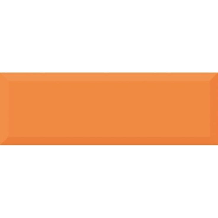 Absolut Keramika Monocolor Naranja Brillo Настенная плитка 10x20 см, Испания, под камень  - фото 1