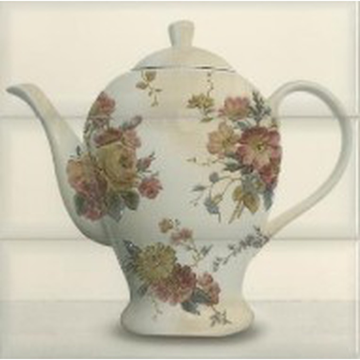 Absolut Keramika Tea Composicion Cream Панно 30x30 см, Испания, под обои - фото 1 Absolut Keramika Tea Composicion Cream Панно 30x30 см, Испания, под обои - фото 1