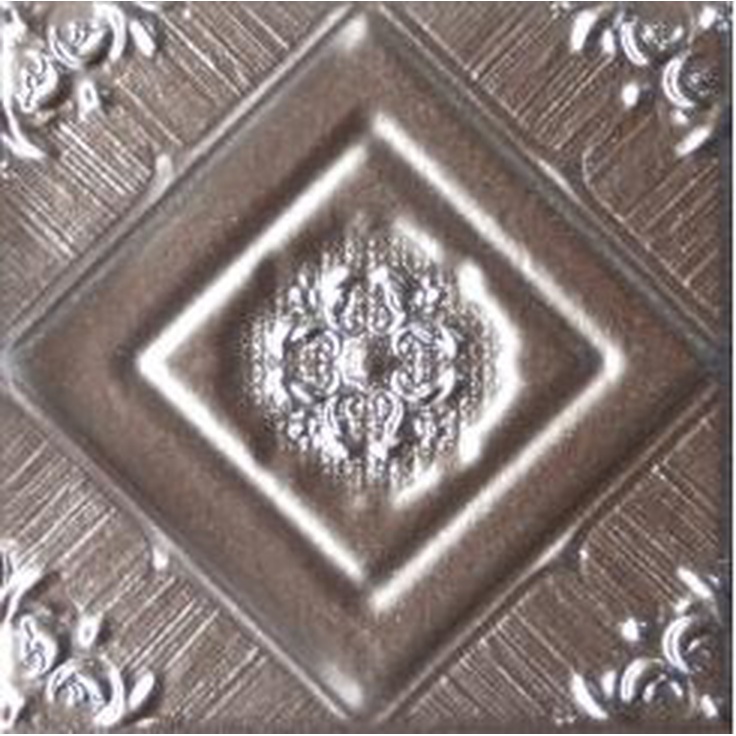 Absolut Keramika Toledo Bronze Настенная плитка 15,8x15,8 см, Испания, под металл - фото 1