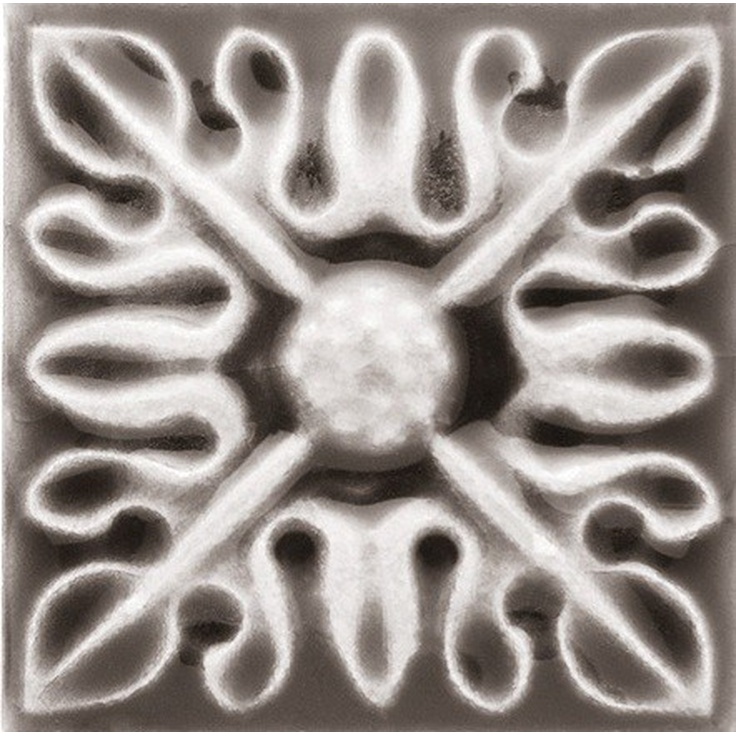 Adex Studio ADST4064 Taco relieve flor №2 timberline Вставка 3x3 см, Испания - фото 1 Adex Studio ADST4064 Taco relieve flor №2 timberline Вставка 3x3 см, Испания - фото 1