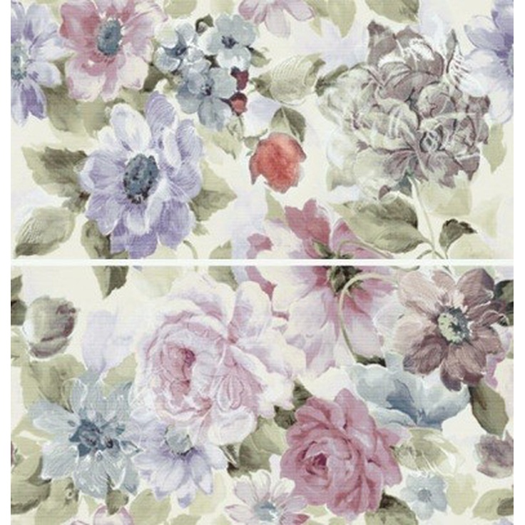 Ape ceramica Armonia A016398 Lydia Malva/Lavanda Декор 31x60 см, Испания, под обои - фото 1 Ape ceramica Armonia A016398 Lydia Malva/Lavanda Декор 31x60 см, Испания, под обои - фото 1