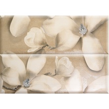 Ape ceramica Tratto Decor Set (2) Beige (отпуск.комп.2 шт) Декор 20x60 см, Испания, под обои  - фото 1 - фото 1