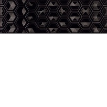 Argenta Blancos Olden Hexagon Negro Brillo Настенная плитка 25x80 см, Испания, под мозаику - фото 1 - фото 1