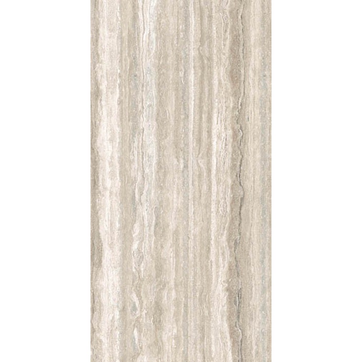 Ariostea Ultra Marmi UM6S157431 Travertino Santa Caterina Soft 6mm Керамогранит 75x150 см, Италия, под камень  - фото 1