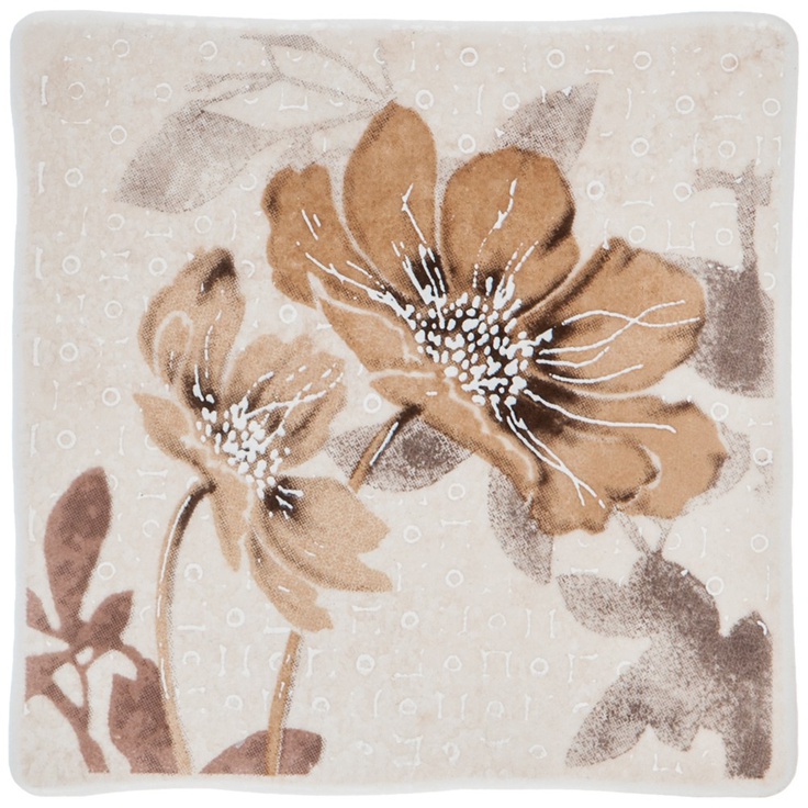 Атем Rutt Flower 1 Бежевый Декор 10x10 см, Украина - фото 1