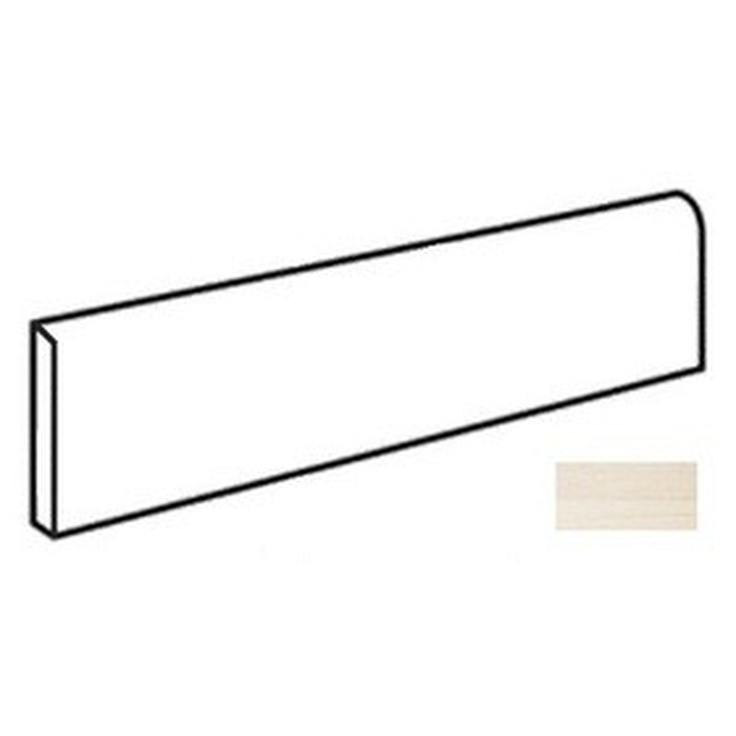 Atlas Concorde Italy Etic AM75 Rovere Bianco Battiscopa Плинтус 7,2x90 см, Италия - фото 1