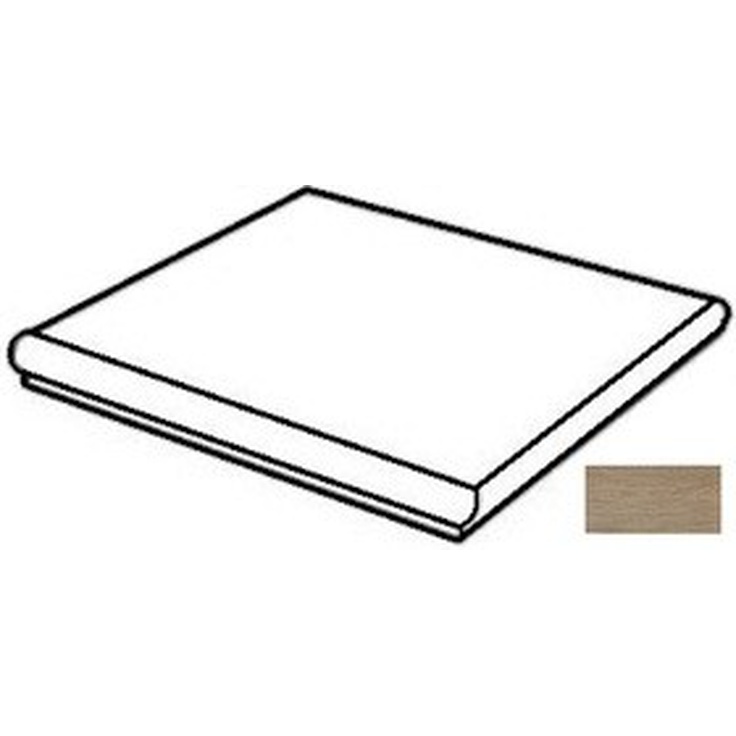 Atlas Concorde Italy Etic ANAI Rovere Grigio Scalino Angolare DX Ступень 22,5x22,5 см, Италия - фото 1