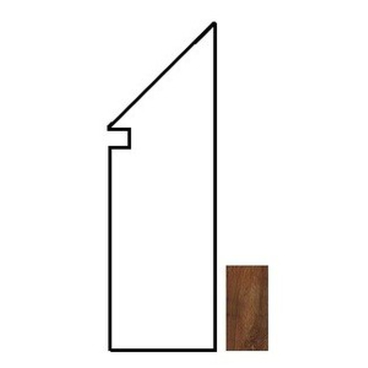 Atlas Concorde Italy Etic ANCL Palissandro Battiscopa Sag Плинтус 7,2x30 см, Италия, под дерево - фото 1