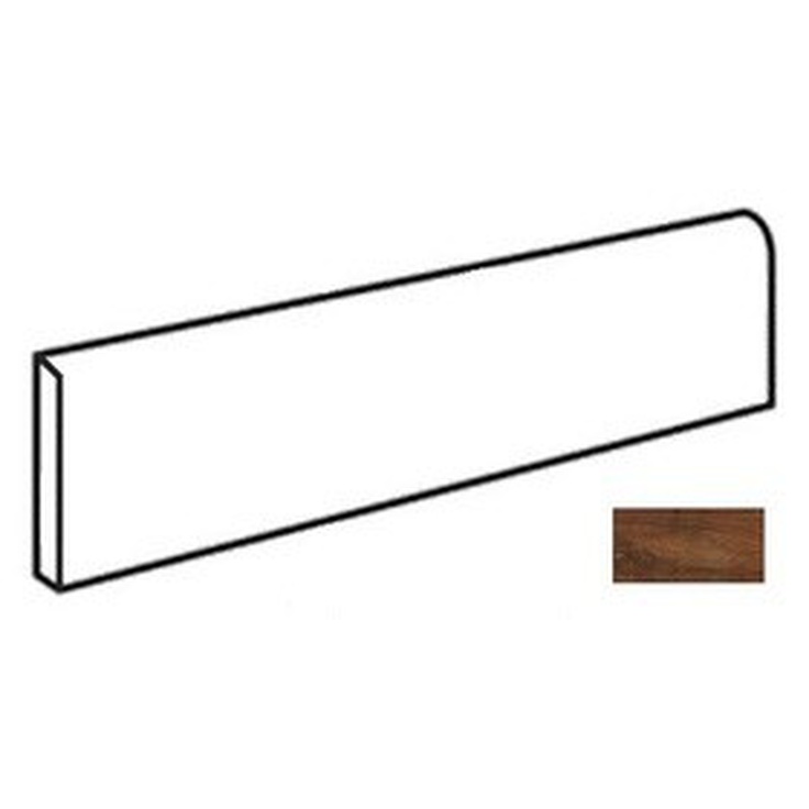 Atlas Concorde Italy Etic AM8A Palissandro Battiscopa. Плинтус 7,2x90 см, Италия, под камень  - фото 1