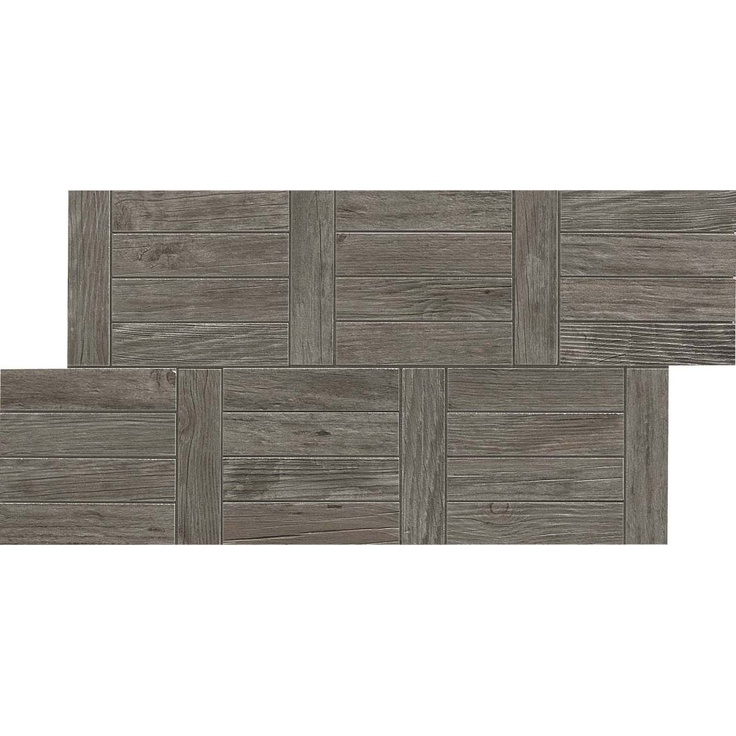 Atlas Concorde Italy Axi AMWP Grey Timber Treccia Керамогранит 28x53 см, Италия - фото 1