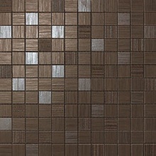 Atlas Concorde Italy Brilliant 9BMH Chocolat Mosaic Мозаика 30,5x30,5 см, Италия, под камень  - фото 1 - фото 1
