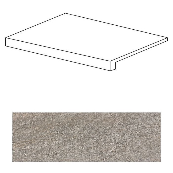 Atlas Concorde Italy Trust ACYW Silver Scalino Ступень 33x60 см, Италия - фото 1 Atlas Concorde Italy Trust ACYW Silver Scalino Ступень 33x60 см, Италия - фото 1