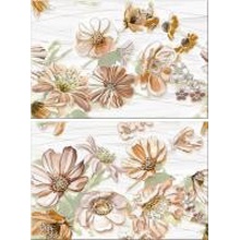 Azori Dream Verde Floret Панно 20x60 см, Россия, под обои  - фото 1 - фото 1