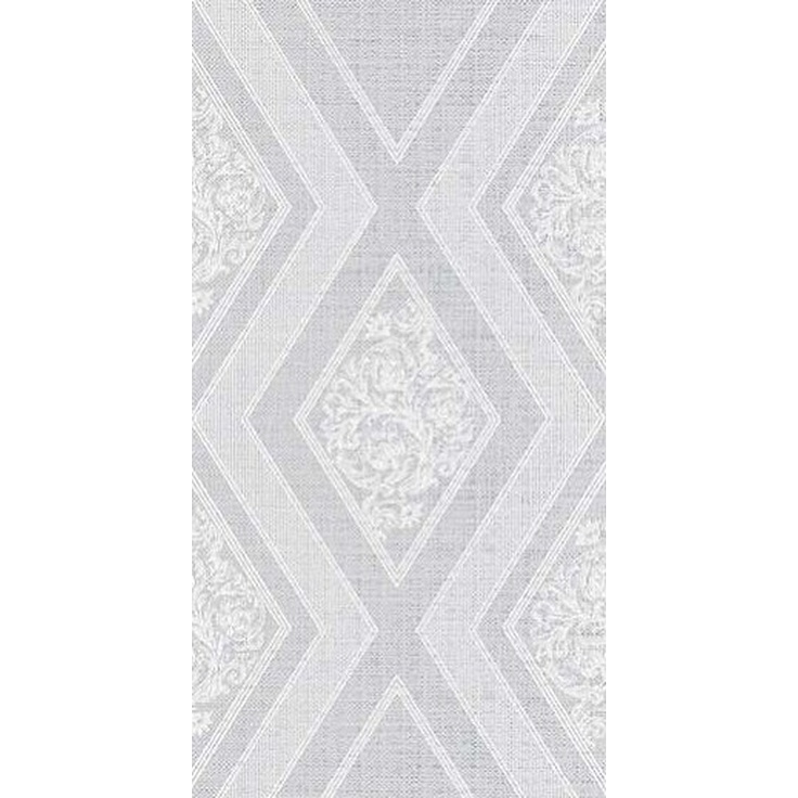Azori Illusio Grey Geometry Декор 31,5x63 см, Россия, под обои  - фото 1