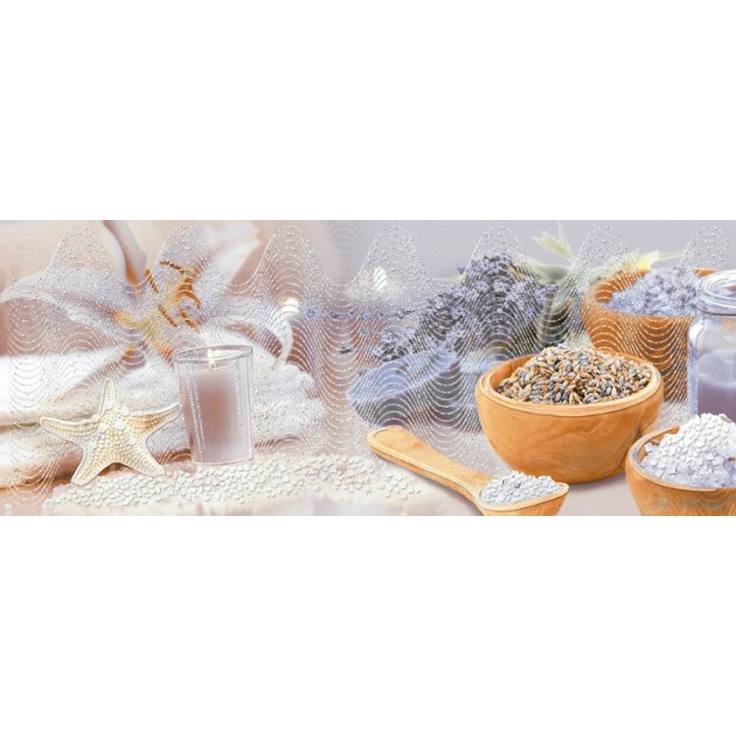 Azori Variete Lila Relax 2 Декор 20,1x50,5 см, Россия, под обои - фото 1 Azori Variete Lila Relax 2 Декор 20,1x50,5 см, Россия, под обои - фото 1