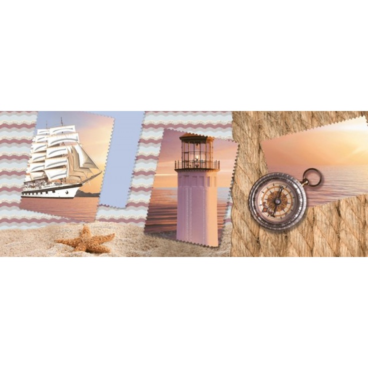 Azori Variete Blue Voyage 3 Декор 20,1x50,5 см, Россия, под обои - фото 1 Azori Variete Blue Voyage 3 Декор 20,1x50,5 см, Россия, под обои - фото 1