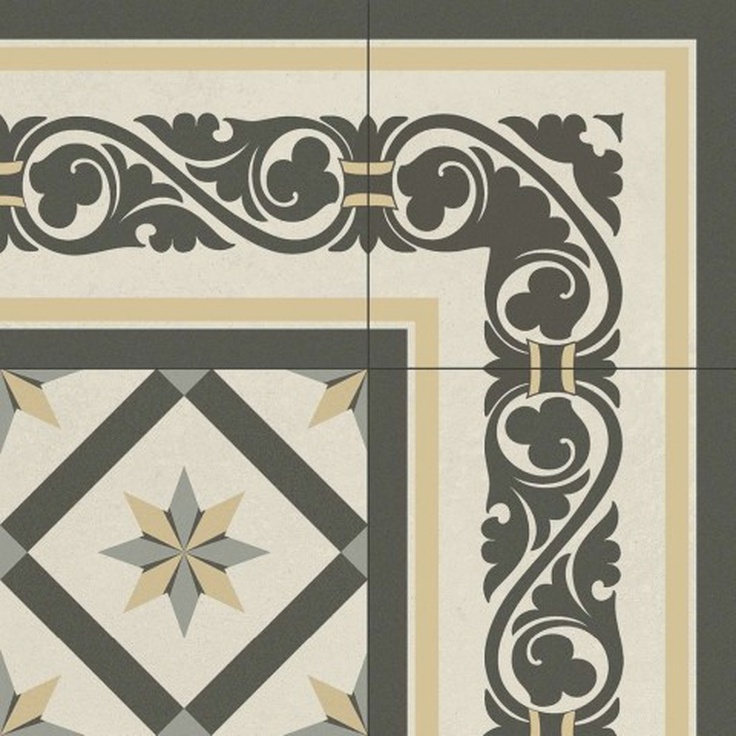 Baldocer Adele Corner Декор 44,7x44,7 см, Испания, под обои  - фото 1