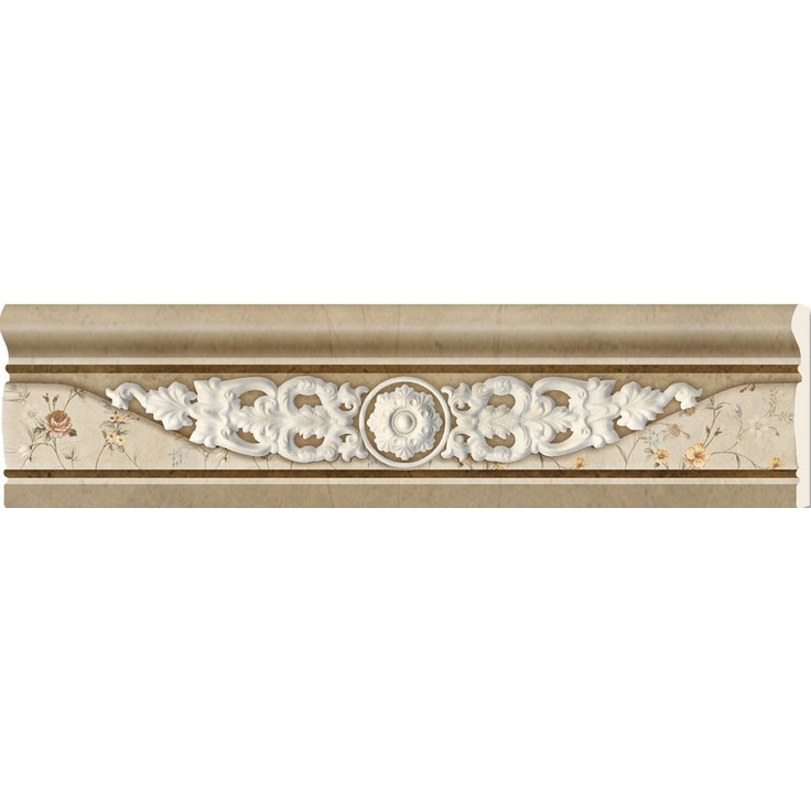 Baldocer Goldsand Cenefa Бордюр 7,5x31,6 см, Испания - фото 1