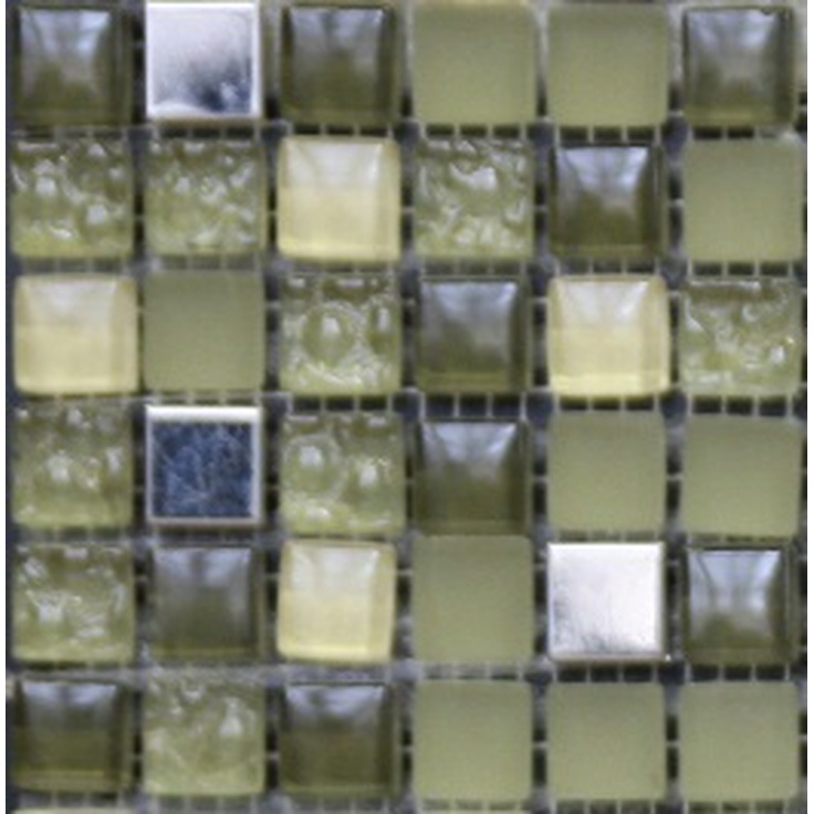 Bars Crystal Metal collection Ght 15 Мозаика 30x30 см, Китай, под мозаику - фото 1