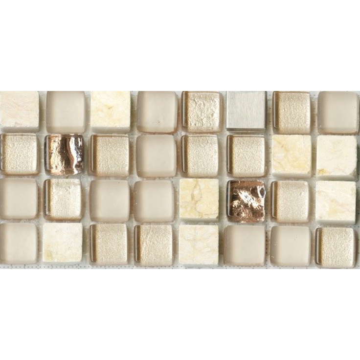 Bars Crystal Metal collection HSO 191 Мозаика 30x30 см, Китай, под мозаику - фото 1