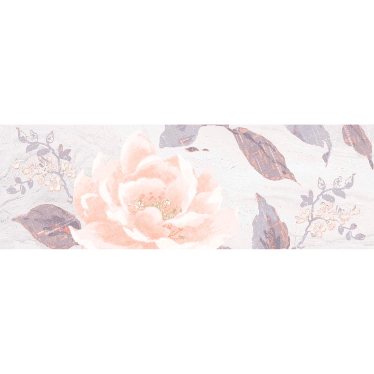 Belleza Даф Серый 1 Декор 20x60 см, Индия, под обои  - фото 1