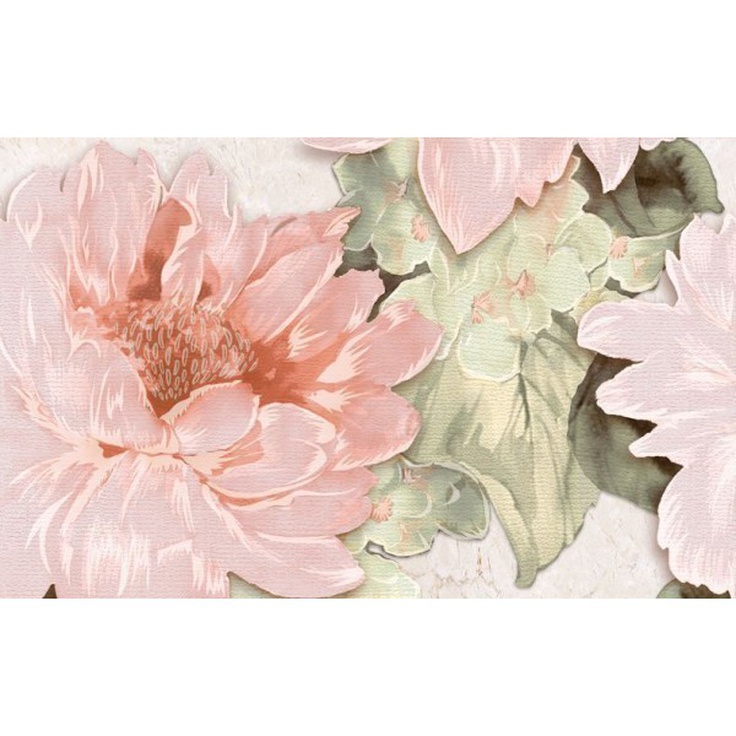 Belleza Калинка  Гардения Беж 09-03-11-652 Декор 25x40 см, Индия, под обои  - фото 1