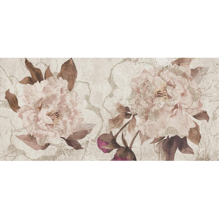 Belleza Кэрол Бежевый  1 Декор 25x50 см, Индия, под обои  - фото 1