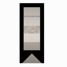 Березакерамика Рамина 25x50, для ванной, стиль: современный, цвет: серый, Россия, под камень - фото интерьера 1 - фото 3