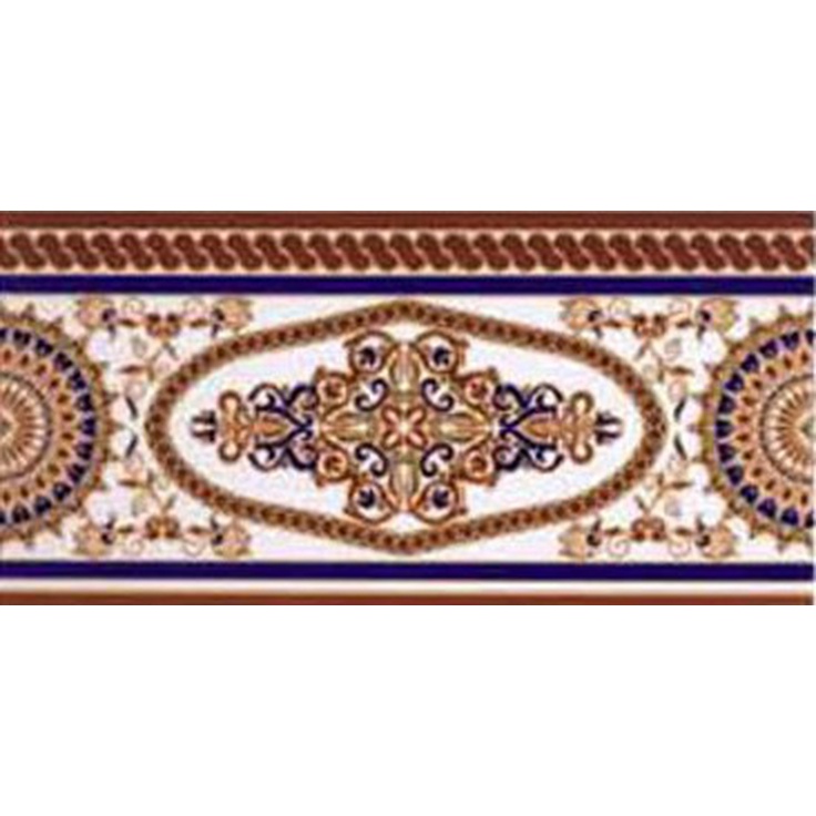 Cas Ceramica Azahar Tunez Cenefa Бордюр 14x28 см, Испания - фото 1