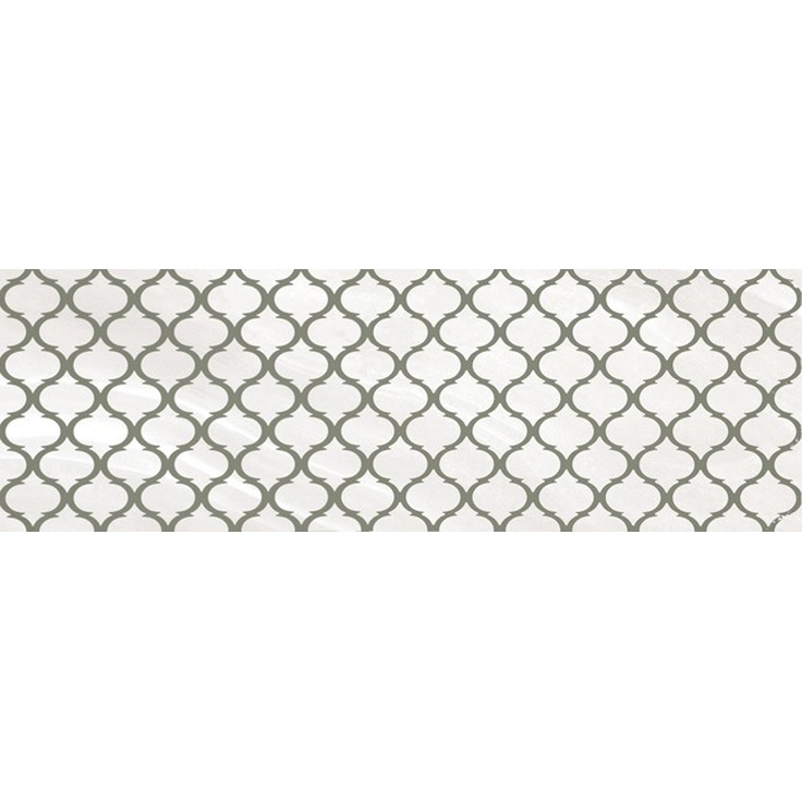 Ceracasa Absolute Deco Platino Ice Декор 25x73 см, Испания, под обои  - фото 1