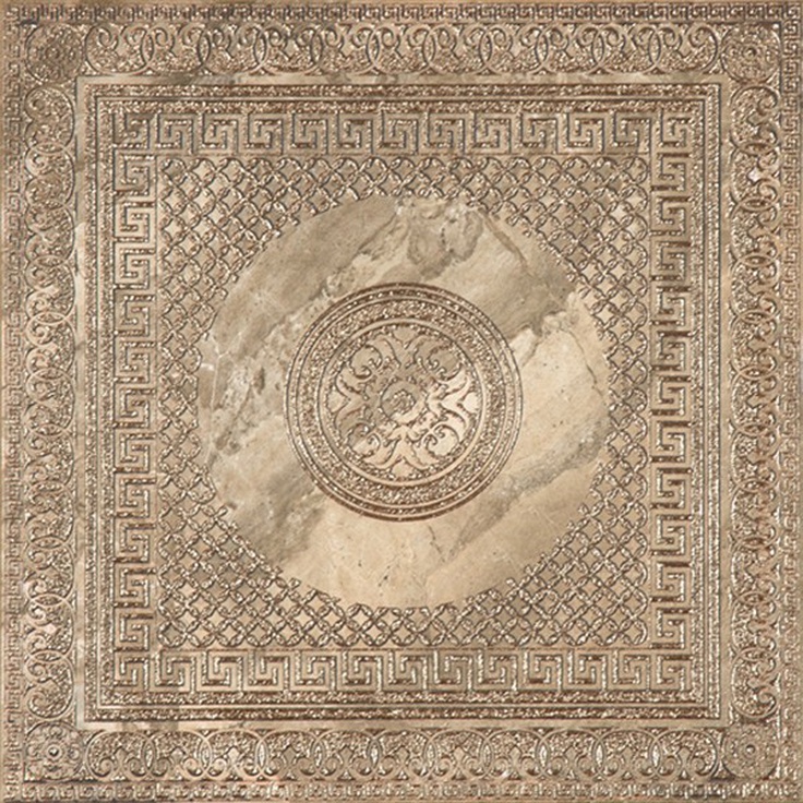 Ceracasa Dolomite Deco Fortune Noce Декор 49,1x49,1 см, Испания, под обои  - фото 1