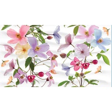 Ceradim Clematis Dec Clematis Panno B Декор 25x45 см, Индия - фото 1 - фото 1