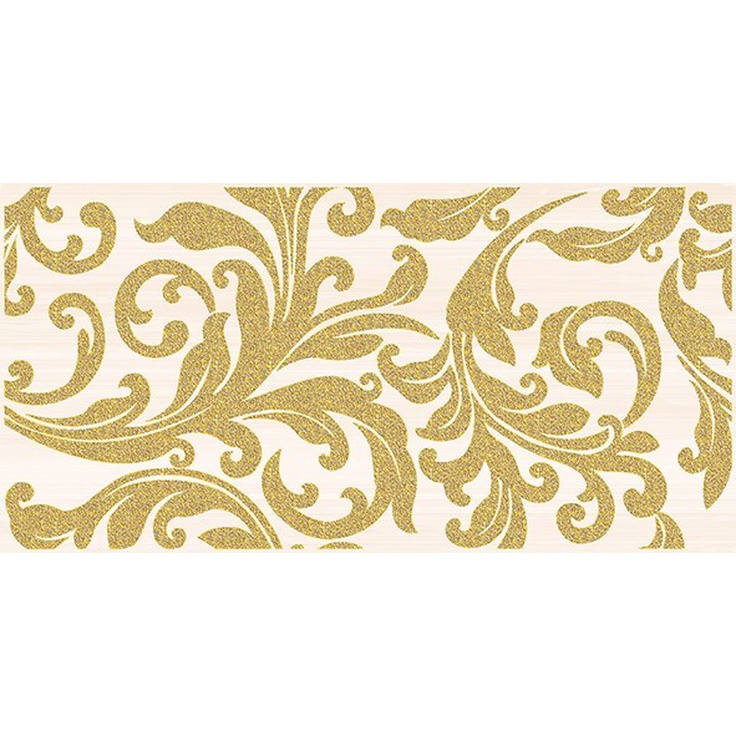 Ceramica Classic Ampir Бежевый Декор 25x50 см, Россия, под обои  - фото 1