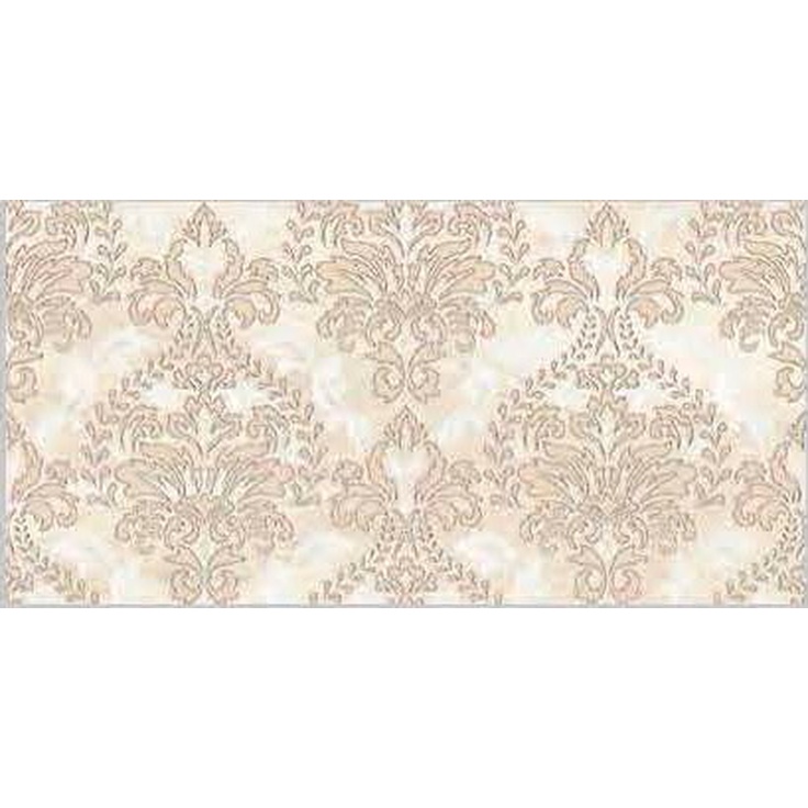 Laparet Arena 08-03-11-456-1 Damask Бежевый Декор 20x40 см, Индия, под обои  - фото 1