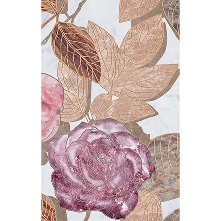 Ceramica Classic Argos Flowers-2 Декор 25x40 см, Россия - фото 1