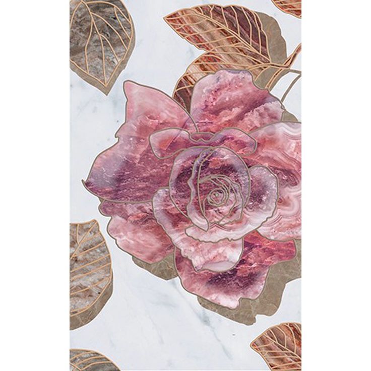 Ceramica Classic Argos Flowers-1 Декор 25x40 см, Россия - фото 1